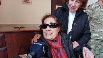 El capitán Luis Castagnari fue condecorado post mortem como Héroe de Malvinas: su familia participó del acto