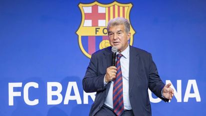 El presidente del Barcelona le cerró la puerta a un posible regreso de Messi