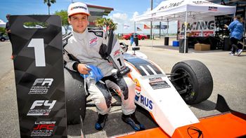 Lázaro Bainotti cerró una gran temporada en la Ligier JUnior Fórmula Championship al consagrarse Campeón Rookie una fecha antes de terminar el torneo