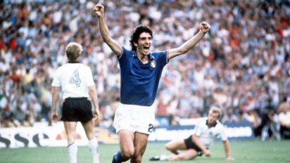 Falleció el ex jugador italiano Paolo Rossi