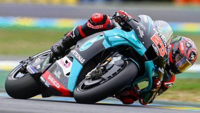 Quartararo hizo la pole en el Moto GP