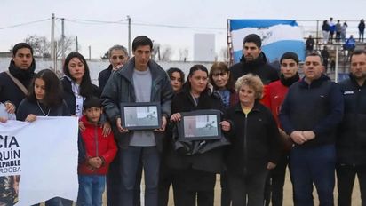 El club Huracán realizó un emotivo homenaje para recordar a Joaquín