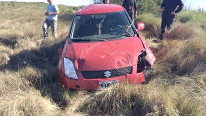 Un automovilista lesionado en un despiste en Charras