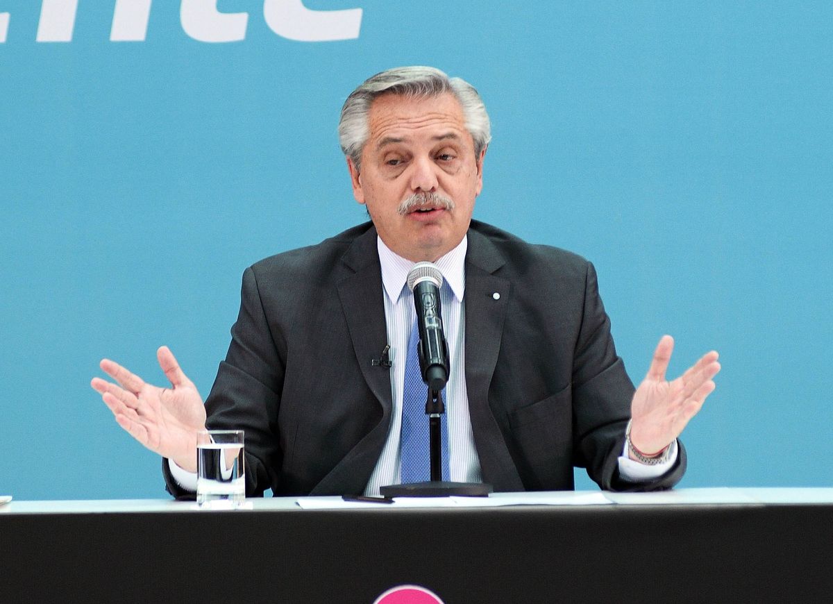 El presidente Alberto Fernández rechazó las críticas de Cristina.