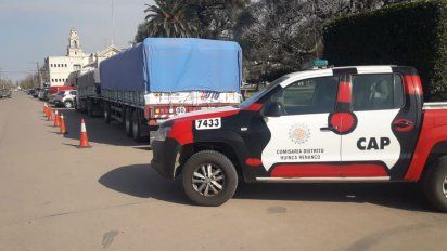 Desbaratan a una banda por el robo de cereales en el sur provincial