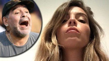 Maradona no estará en el casamiento de Dalma