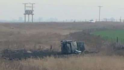 Accidente fatal en ruta 3: un joven pierde la vida tras el vuelco e incendio de su vehículo