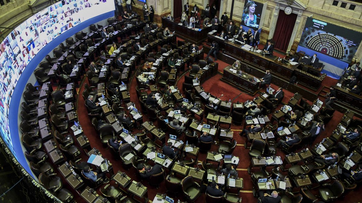 El Congreso logró sesionar a través de plataformas digitales.