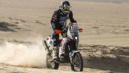 Cavigliasso y Urquía completaron la primera mitad del raid