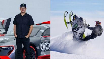 Ken Block, piloto de Rally y youtuber, murió en un accidente con su moto de nieve