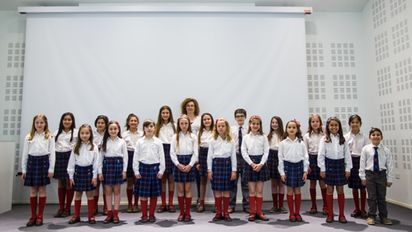 El coro de La Merced es nexo de niños y adolescentes cantores