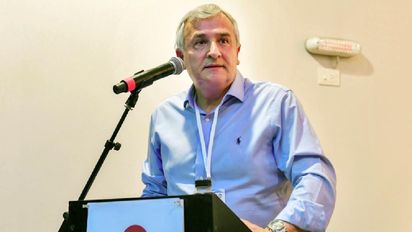 Gerardo Morales llega a Villa María para recorrer empresas y dialogar con vecinos