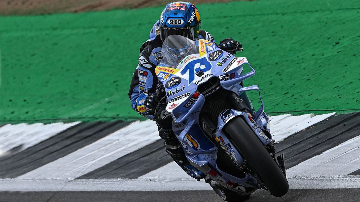Alex Márquez lleva a su Ducati al triunfo en el Sprint del GP de Inglaterra de MotoGP
