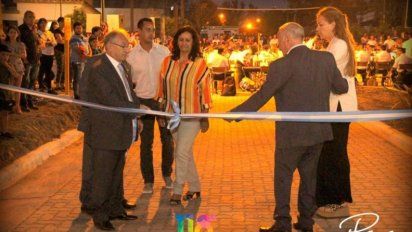 Huinca concretó la obra que integra al norte de la localidad