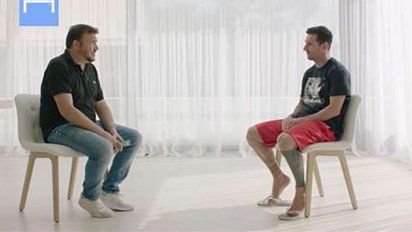 Messi se hará el hisopado en su casa