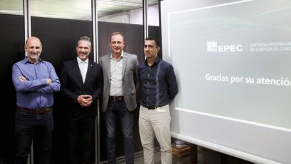 Epec presentó obras millonarias de modernización del sistema eléctrico