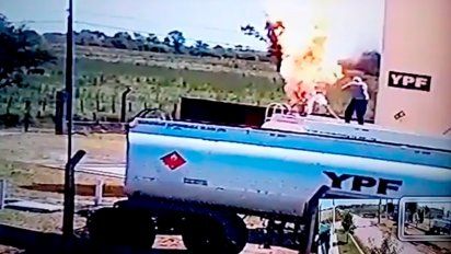 La Pampa: impactante video de la explosión en un agroservice
