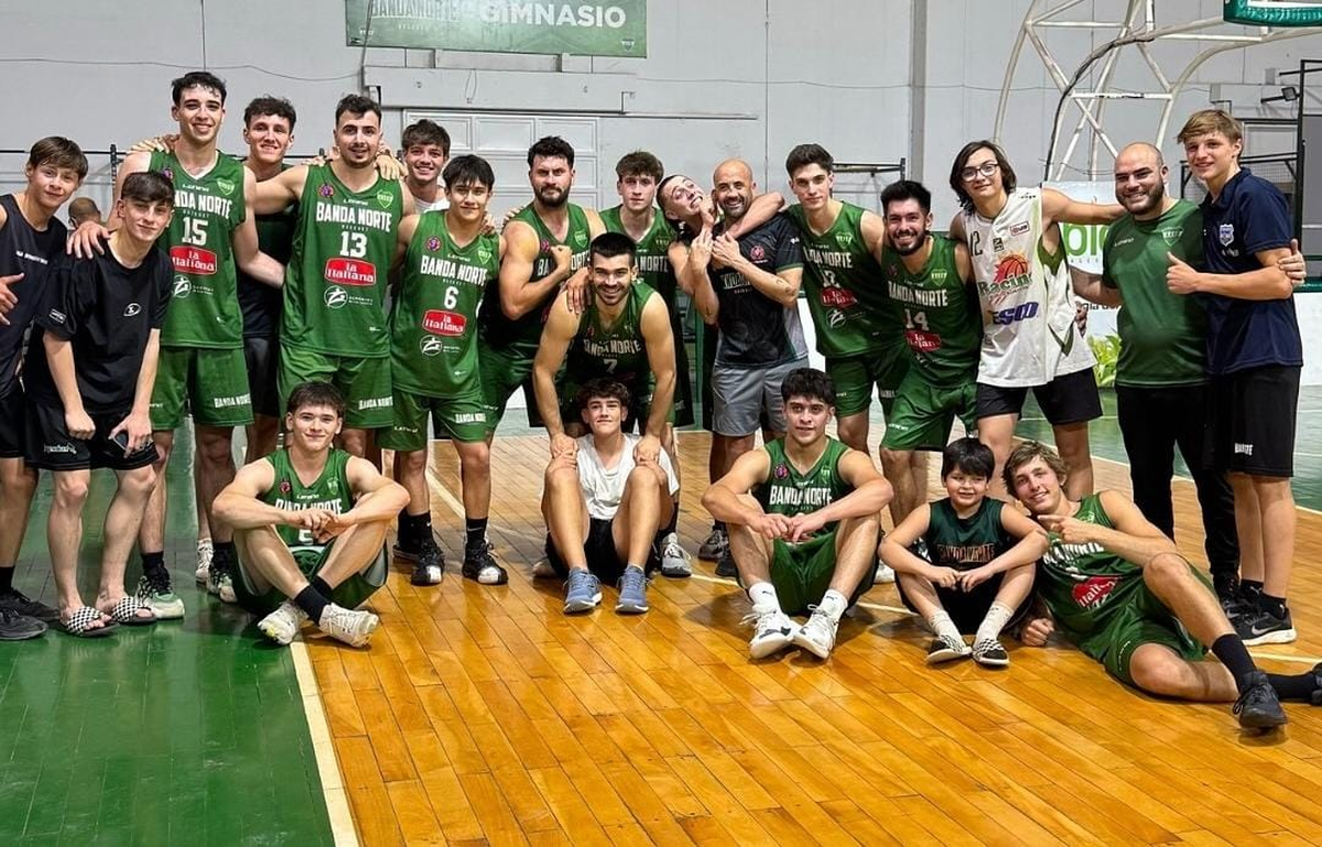 El Verde fesjetó ante Gorriones y está en la final. Foto: Prensa Banda Norte.