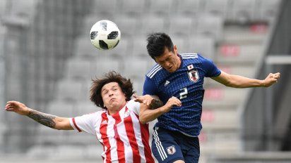 Japón goleó a Paraguay