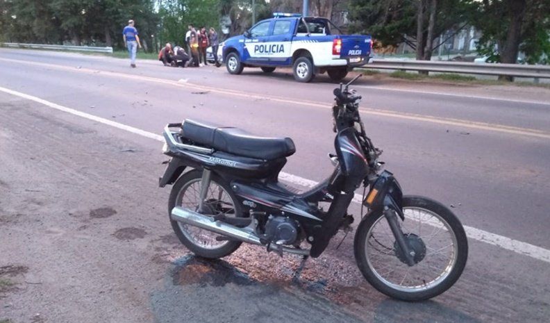 Las motos continúan siendo las protagonistas en los accidentes de tránsito.