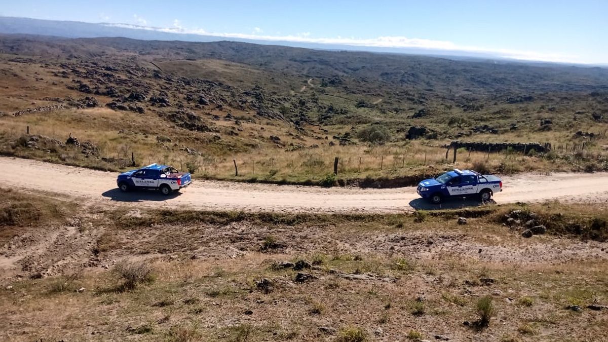 El operativo llegó hasta el límite con San Luis.