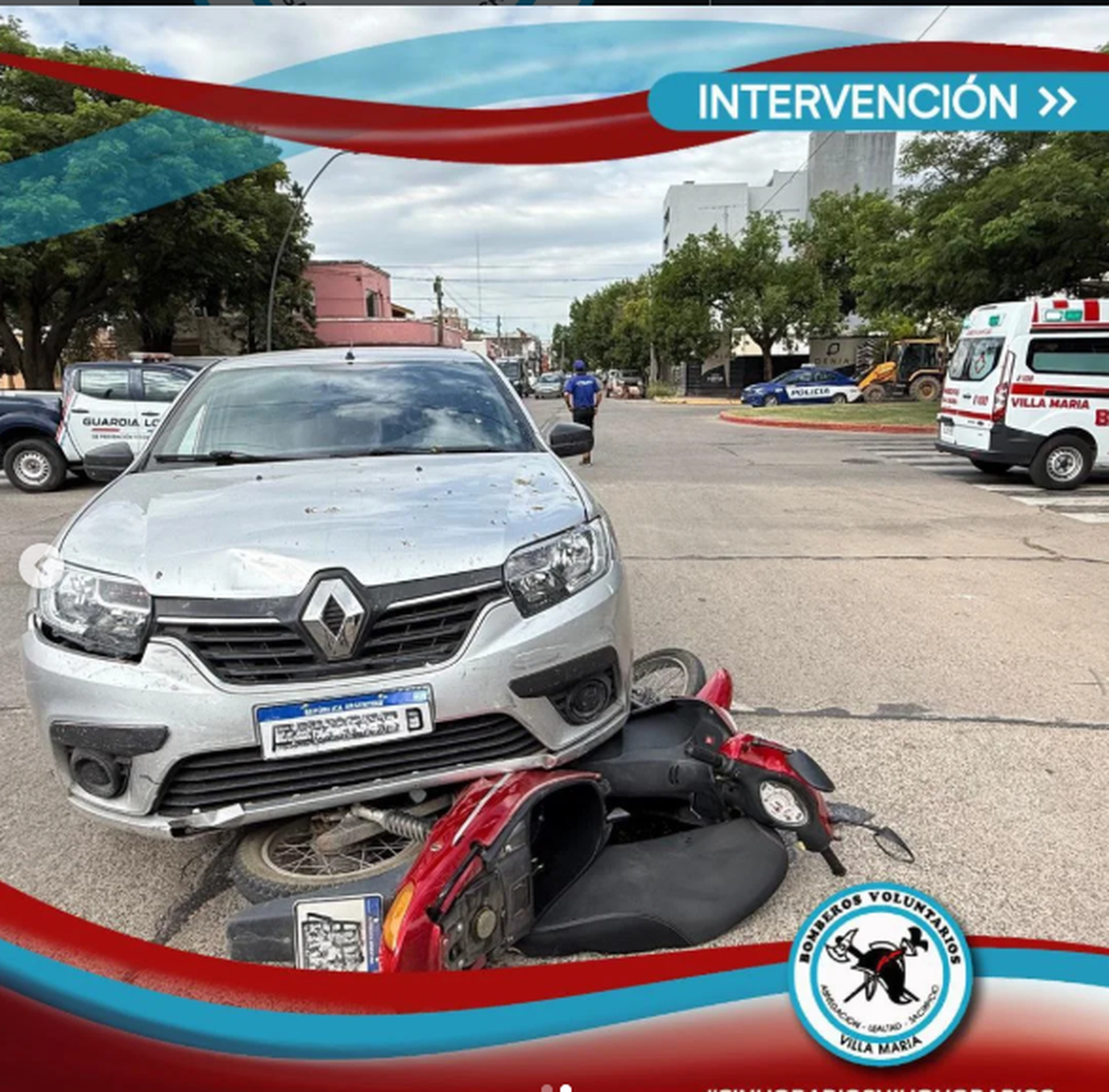 Gentileza de Bomberos de Villa Maria