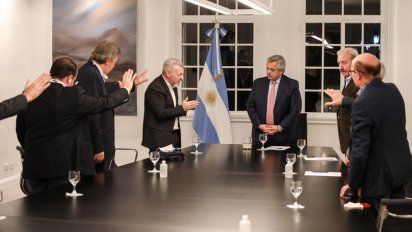 Alberto Fernández se reunió con iglesias evangélicas