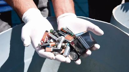 Reciclan más de 1.100.000 pilas y baterías para la economía circular