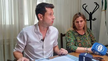 Gonzalo Parodi y la concejal Yanina Moreno Zamanillo. Foto: Andrés Oviedo.
