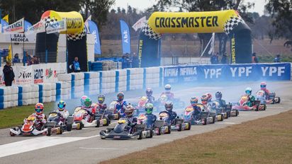 Gran espectáculo con la disputa de las mangas del Campeonato Argentino de Karting en Río Cuarto