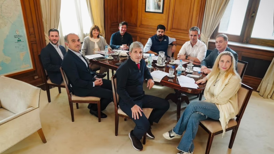 Karina Milei reunió la mesa política del Gobierno con Santilli