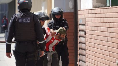 Operativo policial por incidentes de un 'trapito' en macrocentro
