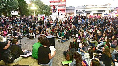 “El motivo que nos convoca es reivindicar a la mujer trabajadora”