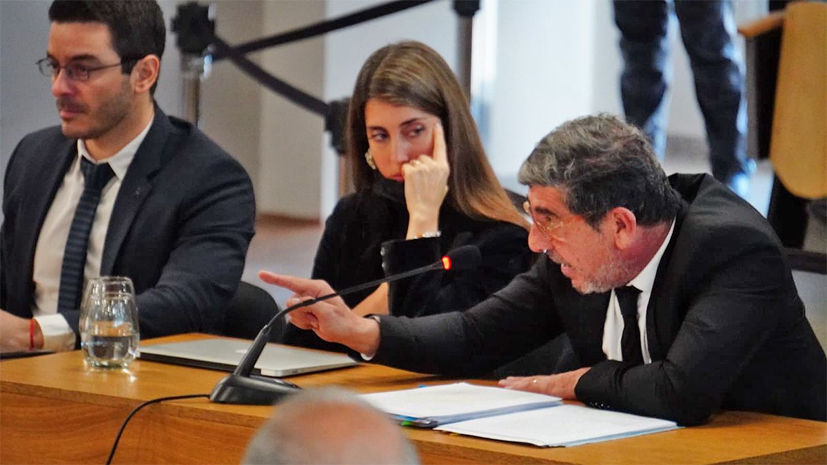 El fiscal Rivero pidió la absolución de Marcelo Macarrón. Foto: Andrés Oviedo