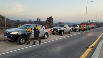 Los focos registrados no presentan fuego en el perímetro: hay cortes de rutas