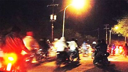 Huinca: tras reclamos intensifican  los controles de motos