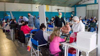 Con 361.972 dosis, el sábado fue día récord en aplicación de vacunas