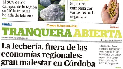 Mira el suplemento Tranquera Abierta de este sábado