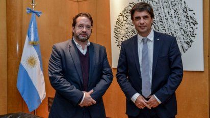 El ministro de Hacienda recibió a Marco Lavagna