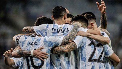  Alberto Fernández felicitó a la Selección por la 