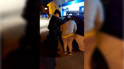 Una mujer terminó presa por  incumplir una orden de restricción al ir a la casa de su expareja