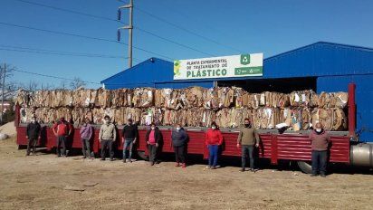 La Planta de Reciclado local vendió 13 mil kilos de cartón