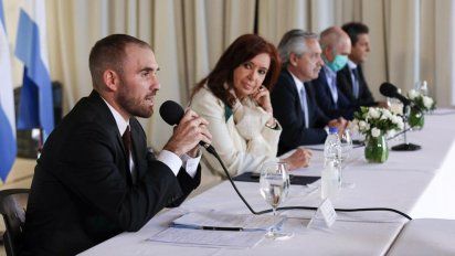 Cristina Kirchner respaldó a Guzmán en un momento clave de la negociación
