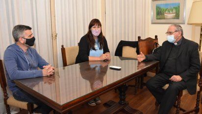 Ojea recibió al nuevo ministro de Desarrollo Social
