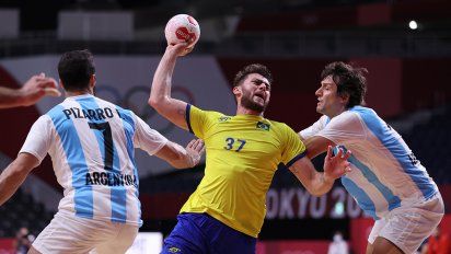 Los Gladiadores perdieron con Brasil