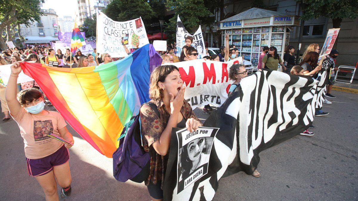 En Río Cuarto también se realizó la marcha del 25-N.