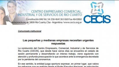 Cecis advirtió por los cheques, los pagos y los sueldos