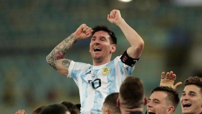 Messi campeón con Argentina: la quinta fue la vencida