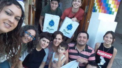 Hicieron una colecta navideña para miembros de la comunidad trans
