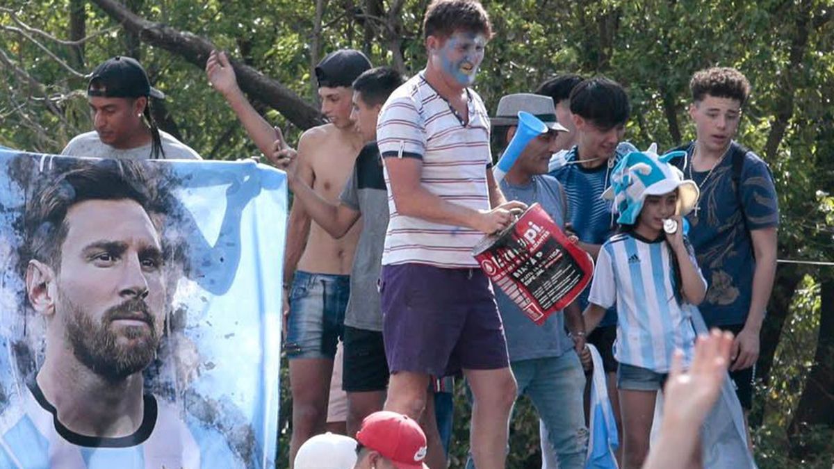 Los festejos en Río Cuarto.